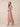 Chiffon Tea Length A-Line Bridesmaid Dress with Flutter Sleeve in Dusty Rose