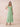 Chiffon Tea Length A-Line Bridesmaid Dress with Flutter Sleeve in Dusty Sage