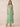 Chiffon Tea Length A-Line Bridesmaid Dress with Flutter Sleeve in Dusty Sage