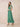 Chiffon Tea Length A-Line Bridesmaid Dress with Flutter Sleeve in Eucalyptus