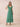 Chiffon Tea Length A-Line Bridesmaid Dress with Flutter Sleeve in Eucalyptus