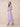 Chiffon Tea Length A-Line Bridesmaid Dress with Flutter Sleeve in Lilac