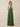 Olive Green V-Neck Chiffon A-Line Floor Length Bridesmaid Dress