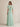 Mint Green Flutter Short Sleeves Chiffon V-Neck Bridesmaid Dress with Slit