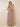 A-Line Chiffon Pleated Deep V Neck Halter Bridesmaid Dress in Dusty Rose