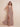 A-Line Chiffon Pleated Deep V Neck Halter Bridesmaid Dress in Dusty Rose