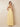 A-Line Chiffon Pleated Deep V Neck Halter Bridesmaid Dress in Yellow