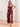 Boned Tiered Chiffon Ankel Bridesmaid Dress With Ruffle - Desert Rose