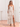 Boned Tiered Floral Chiffon Ankel Bridesmaid Dress With Ruffle - Khaki Floral