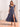 Ruffle Sleeve A-Line Chiffon Tea Length Bridesmaid Dress - Stormy Blue