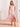 Ruffle Sleeve A-Line Chiffon Tea Length Bridesmaid Dress - Blush Pink