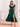 Ruffle Sleeve A-Line Chiffon Tea Length Bridesmaid Dress - Teal