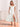 Ruffle Sleeve A-Line Chiffon Tea Length Bridesmaid Dress - Ivory