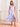 Ruffle Sleeve A-Line Chiffon Tea Length Bridesmaid Dress