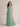 Floor Length Ruffled Sweetheart Chiffon Bridesmaid Dress with Strap in Dusty Sage