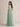 Floor Length Ruffled Sweetheart Chiffon Bridesmaid Dress with Strap in Dusty Sage
