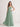 Floor Length Ruffled Sweetheart Chiffon Bridesmaid Dress with Strap in Dusty Sage
