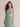 Floor Length Ruffled Sweetheart Chiffon Bridesmaid Dress with Strap in Dusty Sage
