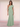 One Shoulder Chiffon Ruffle Sheath Bridesmaid Dress - Olive Green