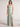 Chiffon Halter Sheath Bridesmaid Dress With Pocket - Olive Green