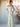 Off Shoulder Chiffon Floral Printing Bridesmaid Dress - Sage Floral