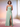 Strapless Chiffon Floor Length Bridesmaid Dress With Slit - Olive Green