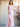 Ruffle Chiffon Short Sleeve Sheath Bridesmaid Dress - Blush Pink