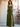 Sweetheart A-Line Chiffon Bridesmaid Dress With Slit - Emerald Green