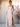 V-Neck Layered Floral Printing Sheath Bridesmaid Dress With Slit - Dusty Rose Floral