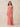 Chiffon Ruched Mermaid Slit Bridesmaid Dress with Strapless in Coral
