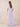 Flutter Sleeve V-Neck Lilac Jacquard Lace A-Line Bridesmaid Dress Long