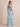 Silk Satin Tiered Ruffled Mermaid Bridesmaid Dress with Bow Strap