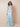 Silk Satin Tiered Ruffled Mermaid Bridesmaid Dress with Bow Strap