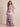 Silk Satin Tiered Ruffled Mermaid Bridesmaid Dress with Bow Strap