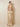 Stretch Satin Ruched Strapless Mermaid Bridemaid Dress with Scarf in Champagne