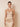 Stretch Satin Ruched Strapless Mermaid Bridemaid Dress with Scarf in Champagne