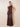 Off the Shoulder Stretch Satin Floor Length Sheath Bridesmaid Dress in Brown