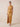 Stretch Satin Pleated One Shoulder Bridesmaid Dress with Slit in Gold