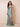 Cowl Neck Spaghetti Strap Silk Satin Bridesmaid Dress with Slit