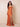 Champagne Spaghetti Strap Satin Mermaid Long Bridesmaid Dress with Slit
