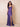Cowl Neck Spaghetti Strap Silk Satin Bridesmaid Dress with Slit