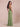 Halter V-Neck Crossed Corset Chiffon Maxi Bridesmaid Dress