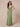 Halter V-Neck Crossed Corset Chiffon Maxi Bridesmaid Dress