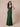 Halter V-Neck Crossed Corset Chiffon Maxi Bridesmaid Dress