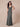 Halter V-Neck Crossed Corset Chiffon Maxi Bridesmaid Dress