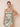 Satin Ruched Mermaid Square Neck Bridesmaid Dress with Strap in Sage Green