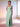 Chiffon A-Line Bridesmaid Dress With Bow - Sage Green