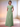 Short Sleeves Sheath Bridesmaid Dress With Pockets - Olive Green