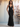 Tank Top Pleated Backless Sheath Bridesmaid Dress - Black