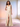 V-Neck Pleats Tank Top Bow Bridesmaid Dress With Slit - Champagne